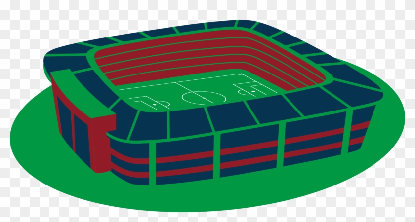 Stadium Football Pitch Sport - Vector Football Pitch Png #743531