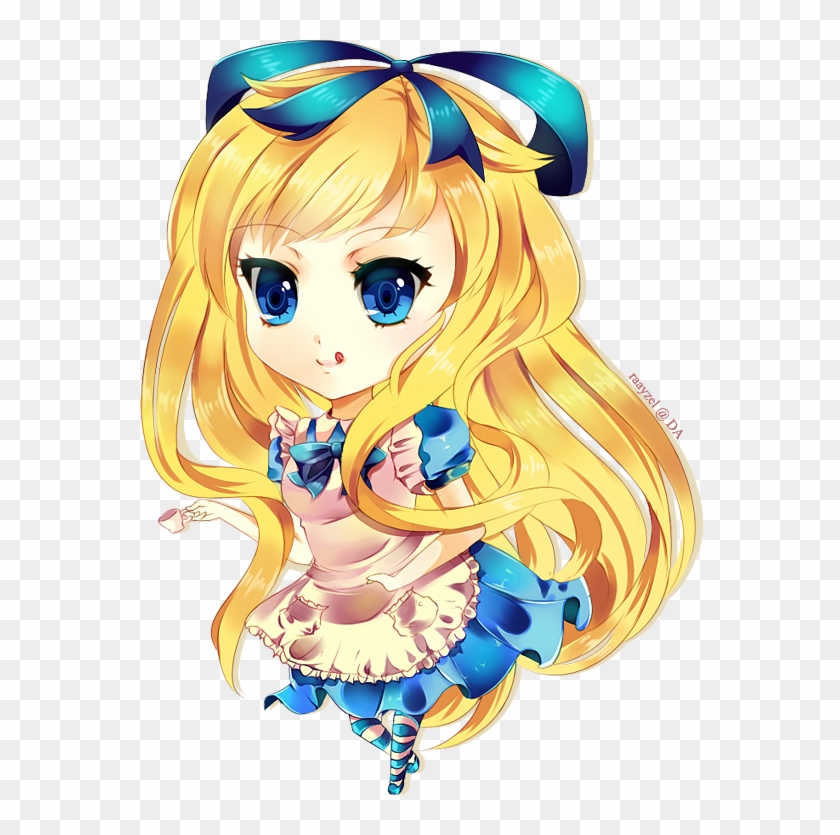 Alice In Wonderland Anime Chibi #743551