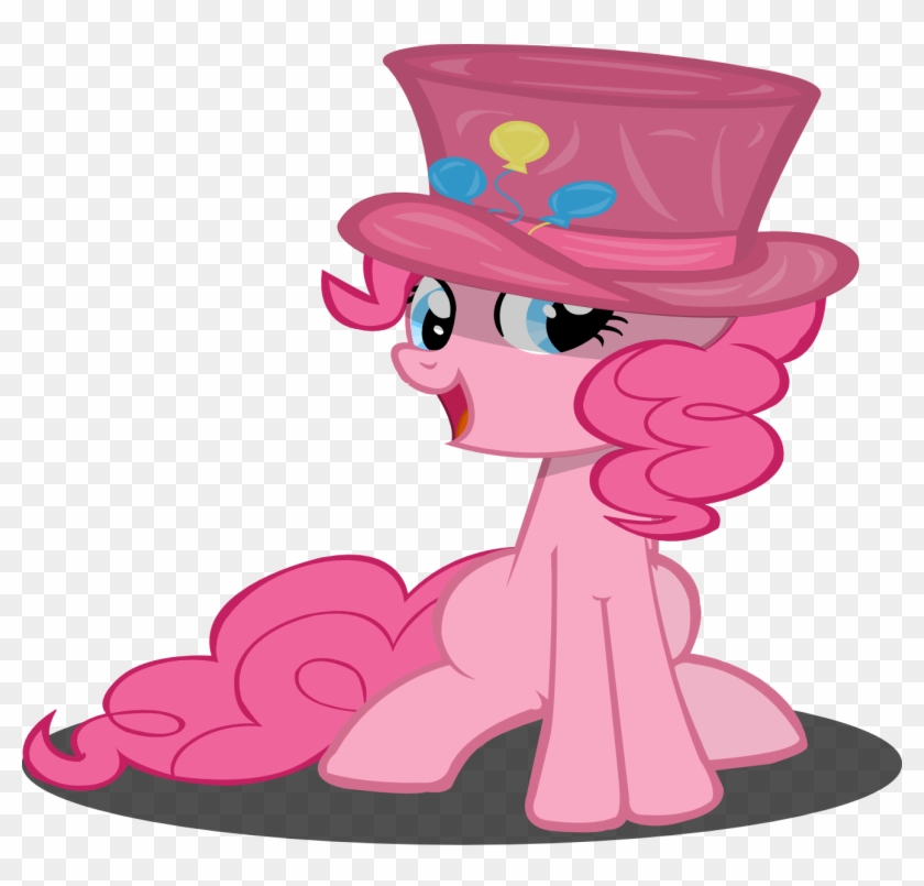 Pinkie Pie With Hat By Riskytheart Pinkie Pie With - Cartoon #743630