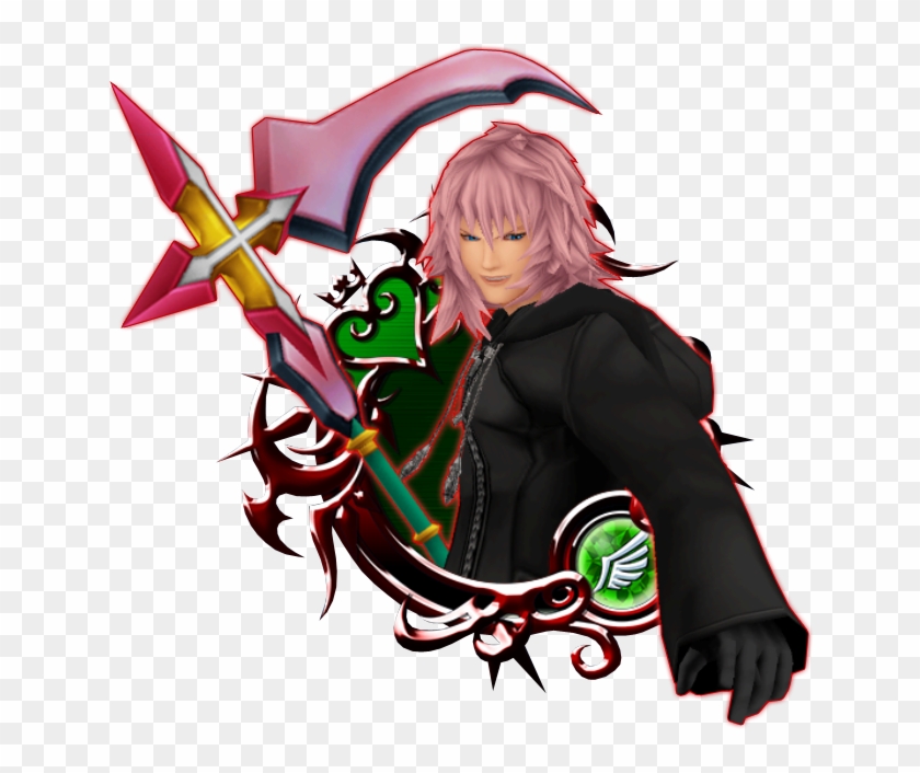 Marluxia A Kingdom Hearts Unchained Wiki Rh Khunchainedx - Kingdom Hearts Marluxia Medal #743663