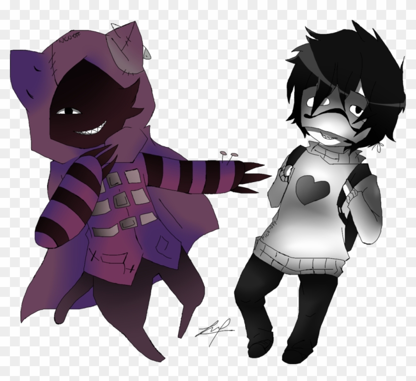 Cheshire Cat And Zacharie By Laurephonsekall Cheshire - Cartoon #743710