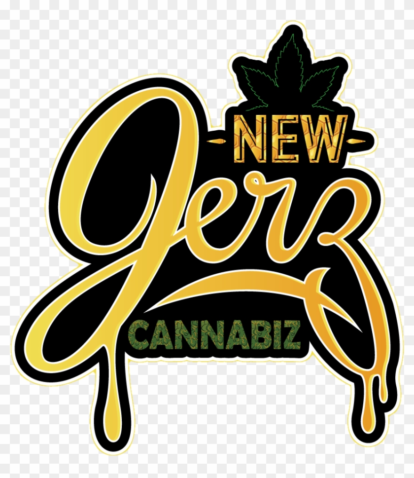 Image Of New Jerz Cannabiz "font" Die Cut Slaps - Die Cutting #743801