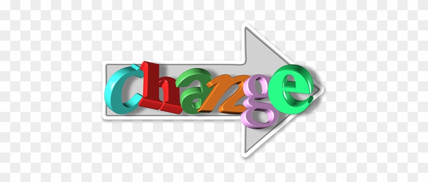 Arrow Change Start New Beginning Beginning - Power Of Positive Thinking #743944