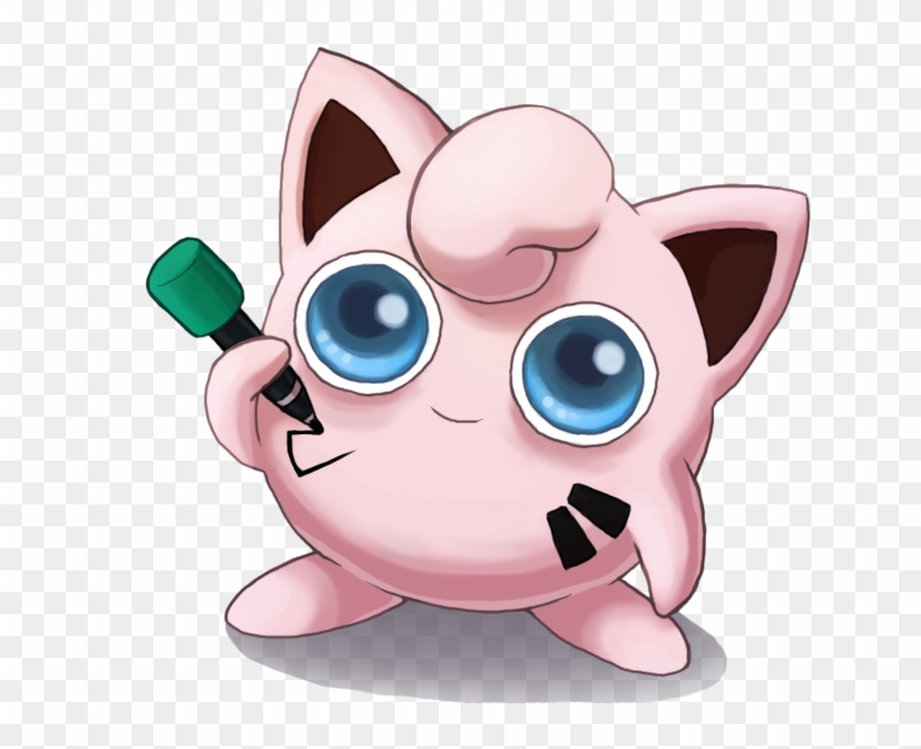 Gotta Draw 'em All Collab - Jigglypuff Png #743965