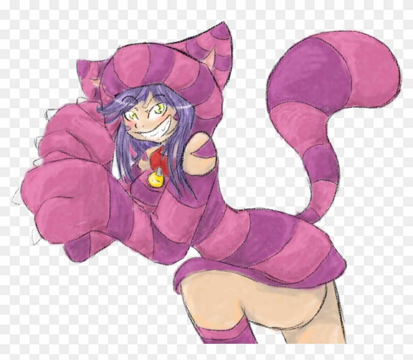 Cheshire Cat Girl By Noyiiarts - Cheshire Cat Girl Cute #743972