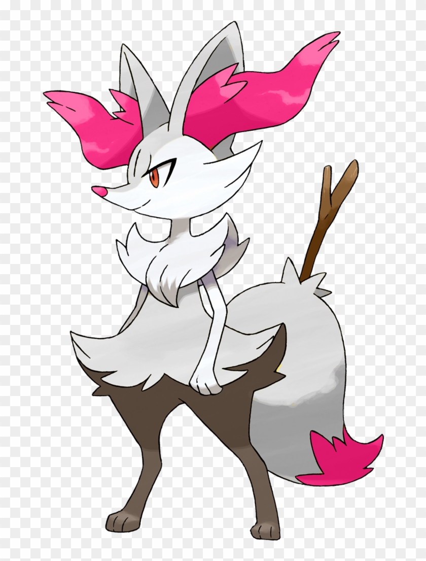 Shiny Braixen - Pokemon Shiny Fennekin Evolution #744024