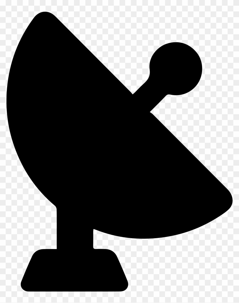 Maritime Satellite Communication Equipment Comments - Satellite Dish Icon Vector #744031