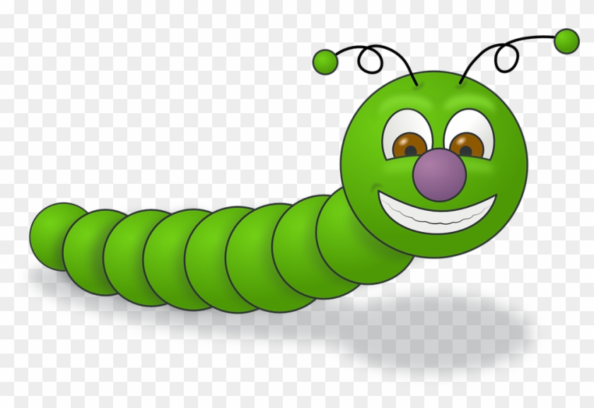 Worm Clipart Caterpillar Head - Worm Clip Art #744079