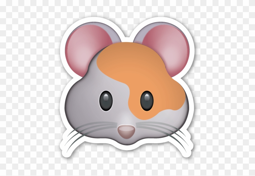 Head Clipart Hamster - Emoji Hamster #744121