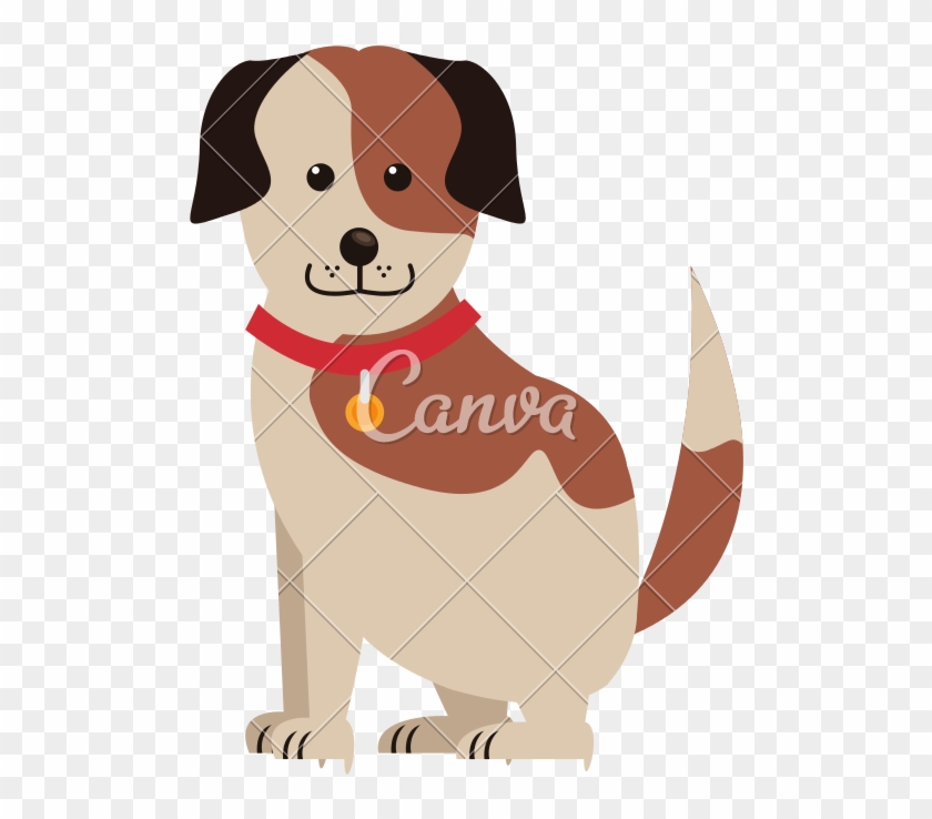 Cartoon Dog Vector Image - Dog #744214