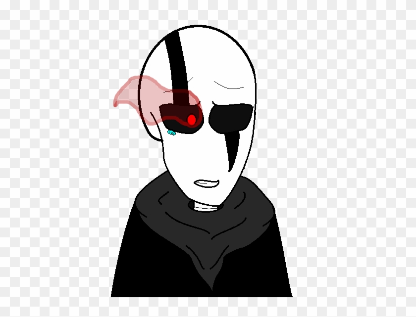 Gaster Regrets Sans Death By Keptpack769 - Glitchtale Gaster Png #744464