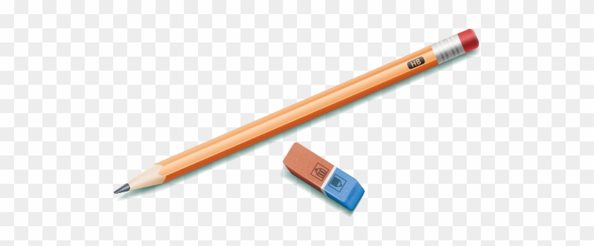 Pencil Eraser Natural Rubber - Pencil Eraser Png #744493