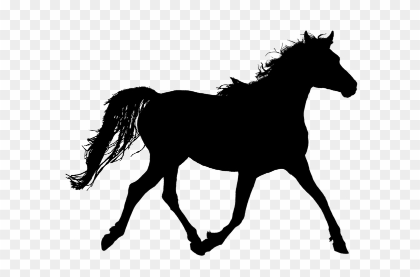 Rocking Horse Silhouette 16, Buy Clip Art - Silueta De Caballo #744498