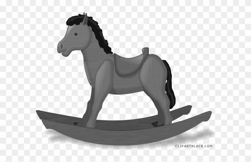 Rocking Horse Animal Free Black White Clipart Images - You Rock Wall Calendar #744522