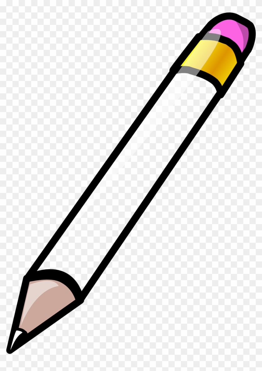 Pencil White Rubber Eraser Png Image - Pen Transparent Background Clipart #744529
