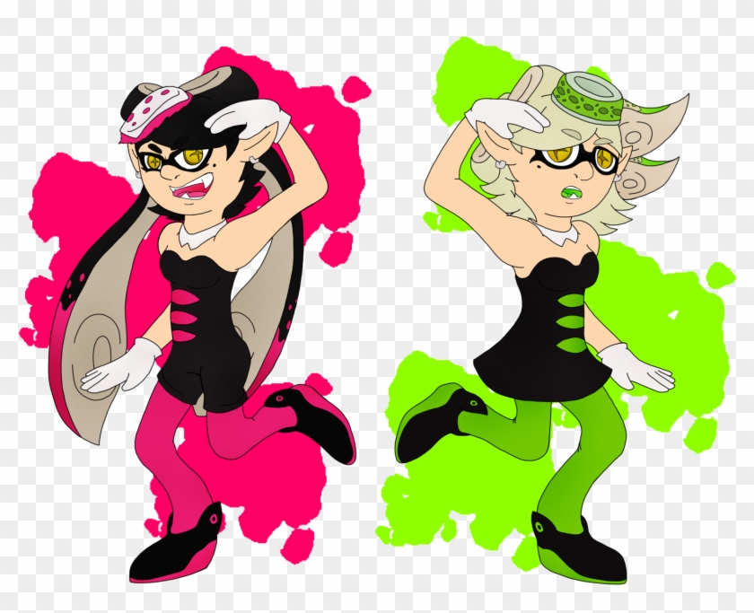 Splatoon Squid Sisters By Lizzietheratcicle Splatoon - Splatoon #744655