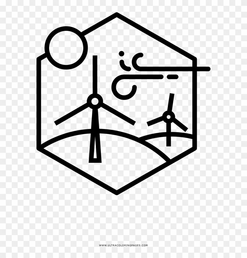 Wind Turbines Coloring Page - Pickpack #744730