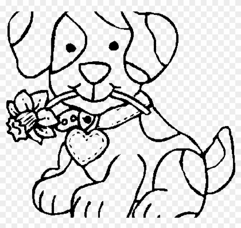 Amazing Dog Colouring Pages Free Printable Coloringages - Coloring Pages For Girls #744743