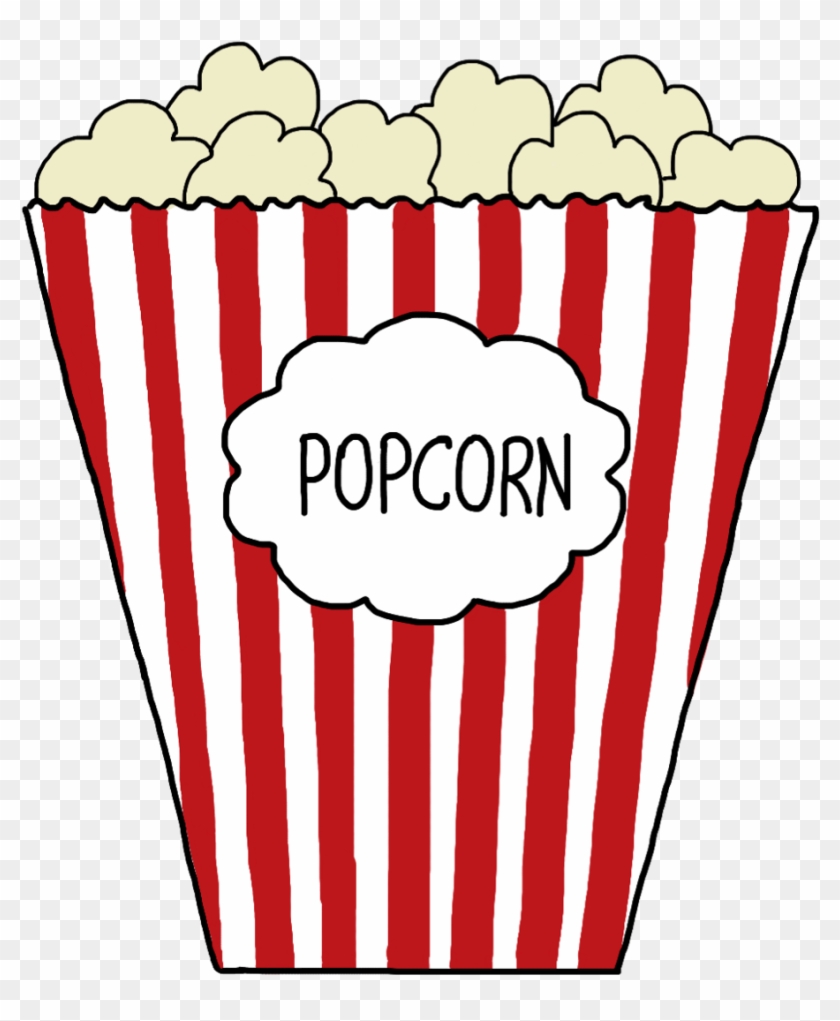 Popcorn Box Clipart #744779