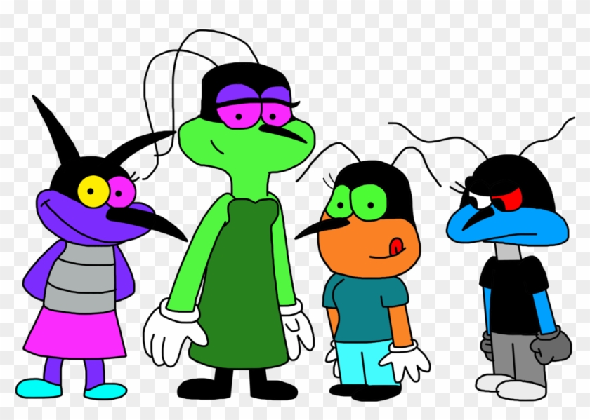Cockroaches Sisters By Marcospower1996 - Oggy And The Cockroaches Genderbend #744804