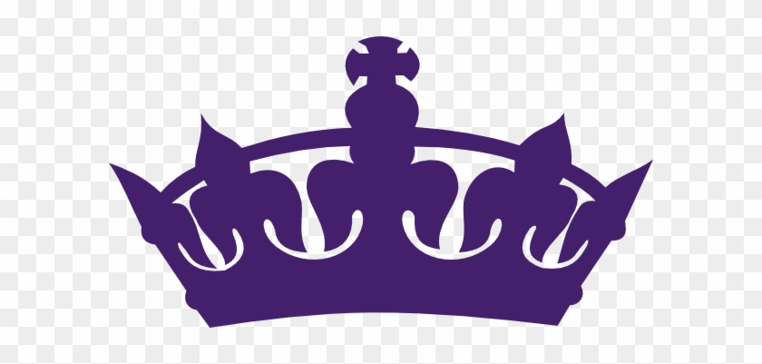 Keep Calm Crown Purple #744862