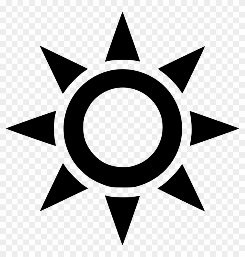 Sun Outline Comments - Simple Sun And Moon #744935