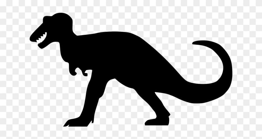 Download Tyrannosaurus Rex Svg Silhouette Of A Dinosaur Free Transparent Png Clipart Images Download