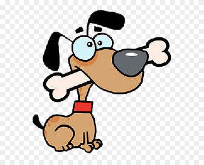 Wordpress - Cartoon Dog With Bone In Mouth #745091