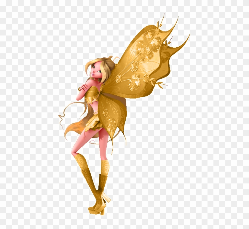 Flora 3d Gold Believex By Alexaspears1333 - Winx Club La Aventura Magica #745140