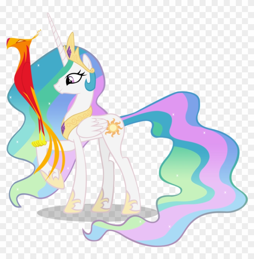 Princess Celestia Ad Philomena By Blackm3sh Princess - My Little Pony White Pony #745159