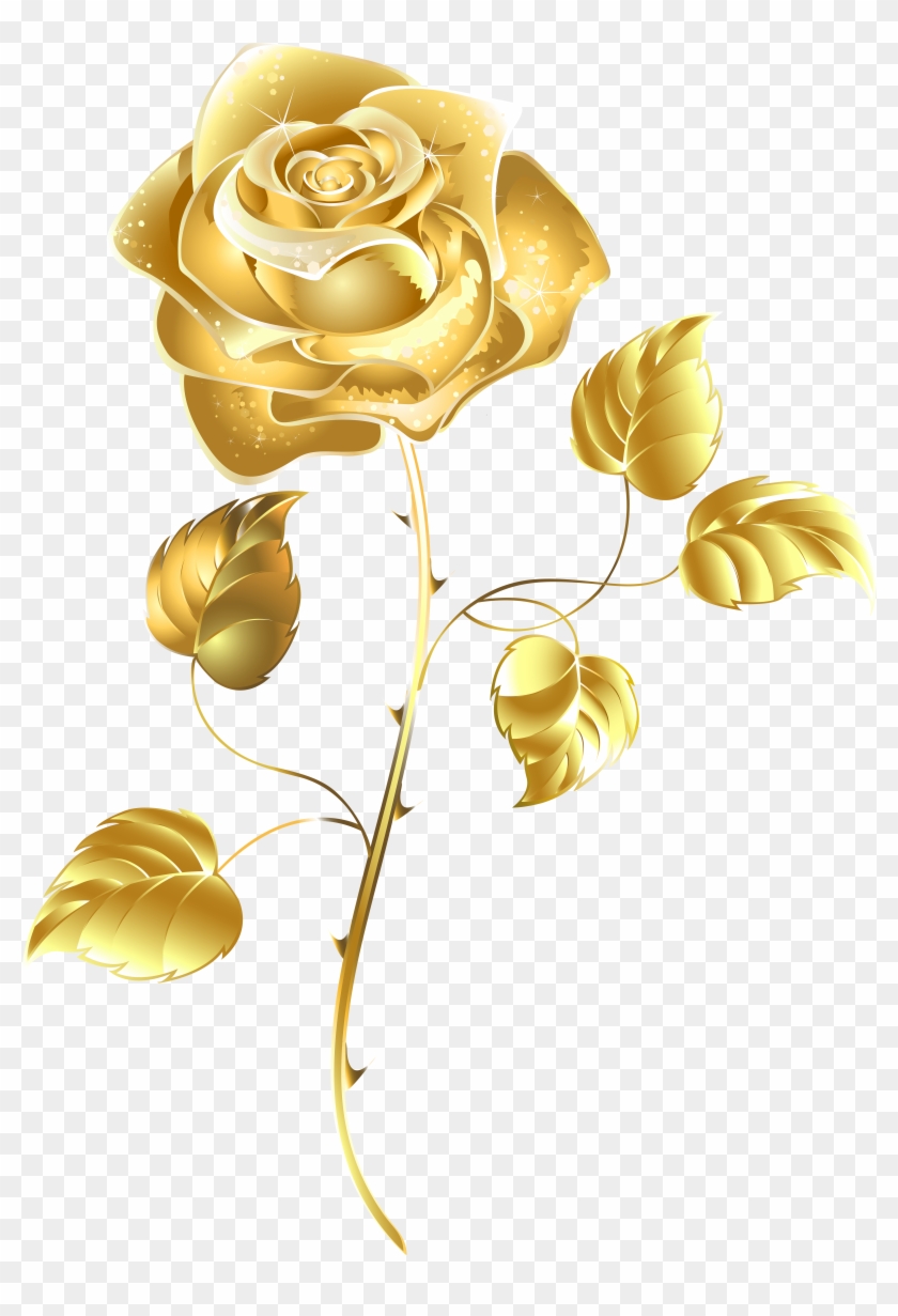 Beautiful Gold Rose Png Clip Art Image Clip Art Library - Beautiful Gold Rose Png Clip Art Image Clip Art Library #745191