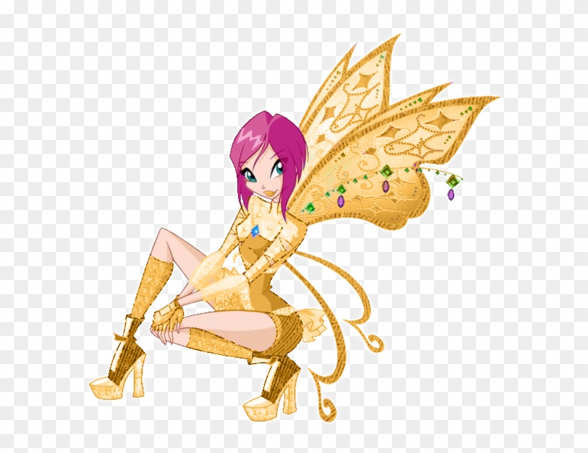 Winx Club Gold Believex Tecna By Alexaspears1333 - Winx Club Believix Tecna #745197