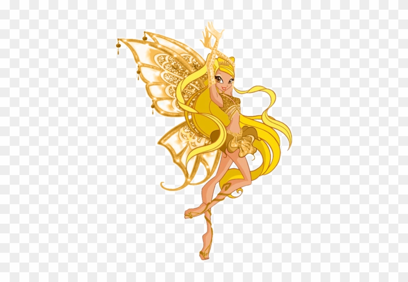 The Winx Club Wallpaper Titled Stella Gold Enchantix - Winx Club Enchantix Stella #745198