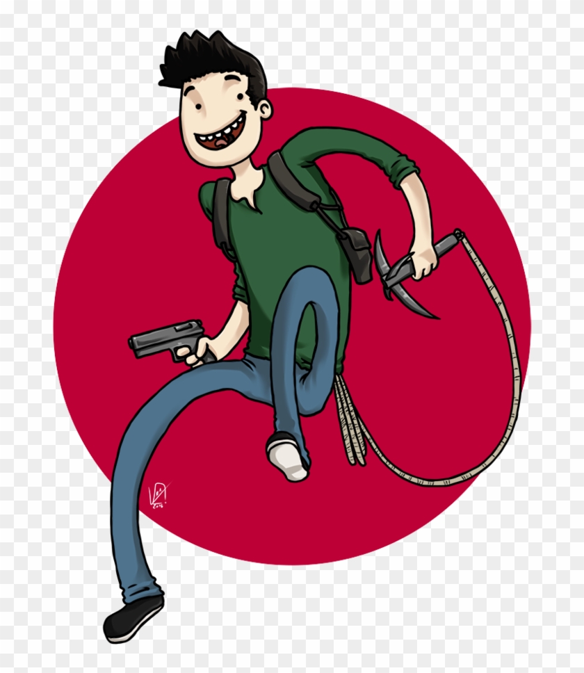 Adventure Time With Nathan Drake By L E E 0 N - Cartoon #745223