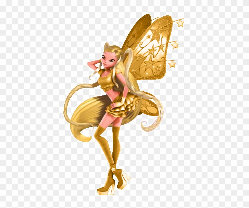 Stella 3d Gold Believex By Alexaspears1333 - Winx Club Gold Stella #745224