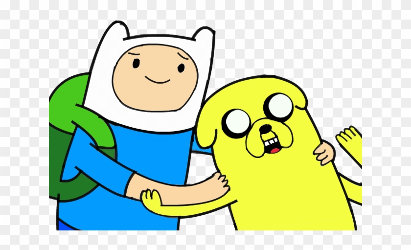 Finn And Jake - Adventure Time Jake And Finn Png #745293