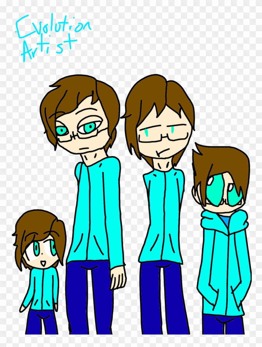 Evolution Artist By Lgbt-artist - Cartoon #745334