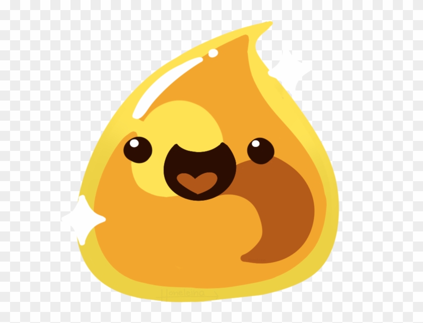 Gold Slime By Honeleina - Gold Slime Slime Rancher #745346