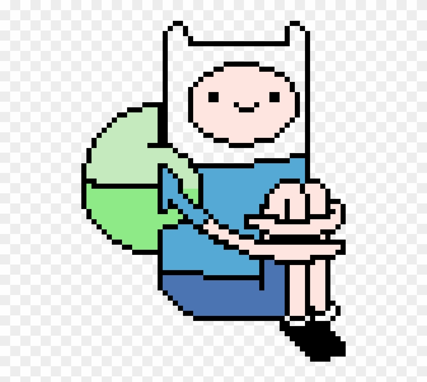 Finn From Adventure Time - Graficos Em Ponto De Cruz Show Da Luna #745367