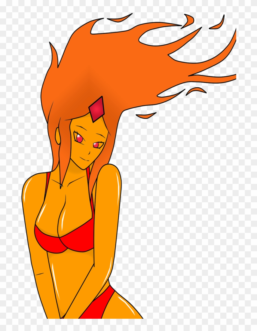 Summer Flame Princess By Sandypeacebringer - Adventure Time Flame Princess Fan Comics #745392