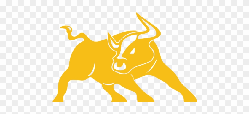 Goldbull3 - Wall Street Bull Png #745391