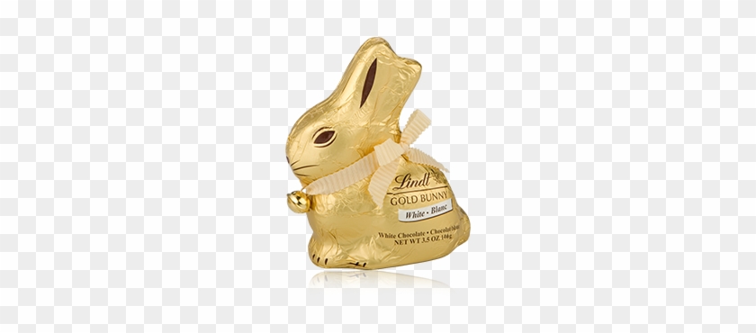 100g White Chocolate Bunny - Lindt Gold Chocolate Bunny #745403
