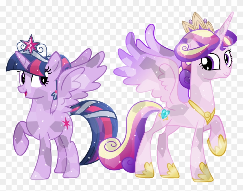 Crystal Princess Twilight And Princess Cadence By Hampshireukbrony - Princess Twilight Sparkle Crystal #745499