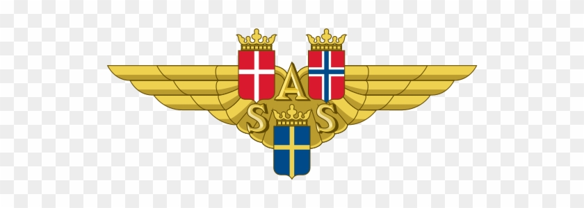 Original Emblem, Displaying Each Scandinavian Flag - Scandinavian Airlines #745624