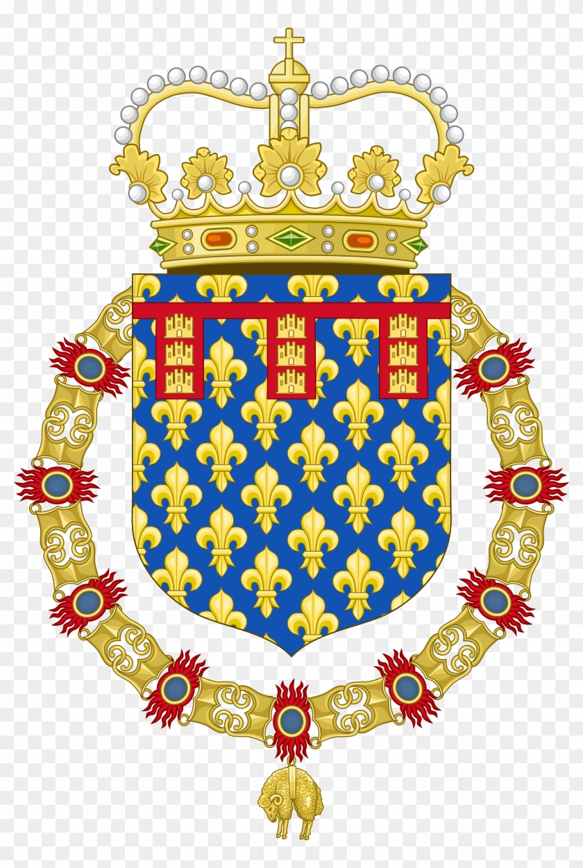 Coat Of Arms Of The King Of Spain As The Count Of Artois - Coat Of Arms Of Manila #745630