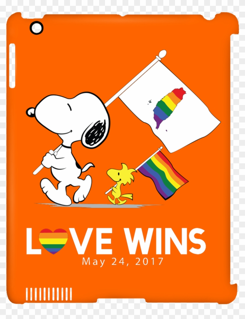 Love Wins In Taiwan Snoopy Lgbt Iphone Cases - Orange #745637