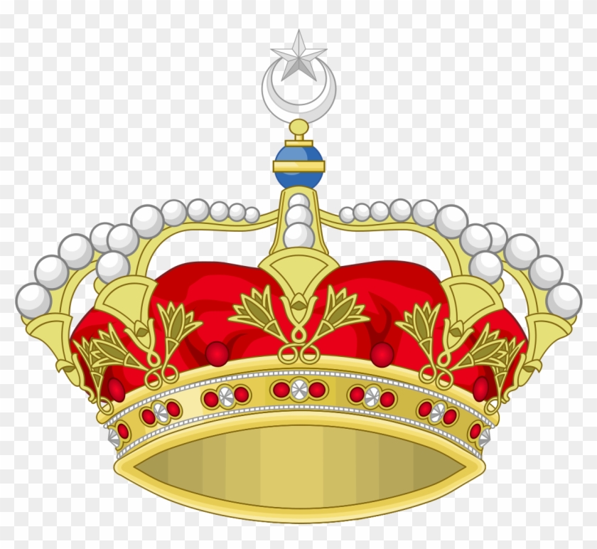 Heraldic Royal Crown Of Egypt - Heraldic Royal Crown #745645