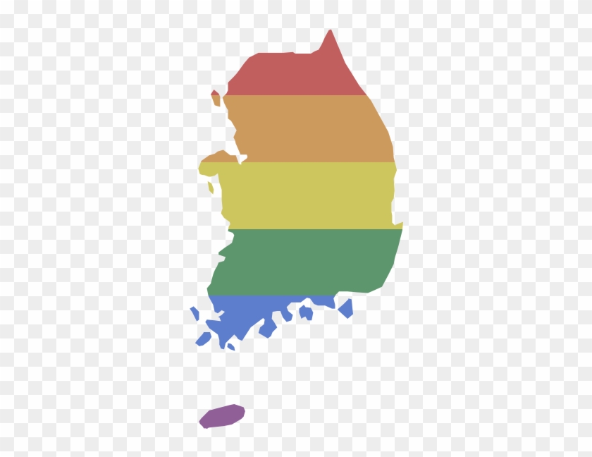 Lgbt South Korea - South Korea Map In World Map #745650