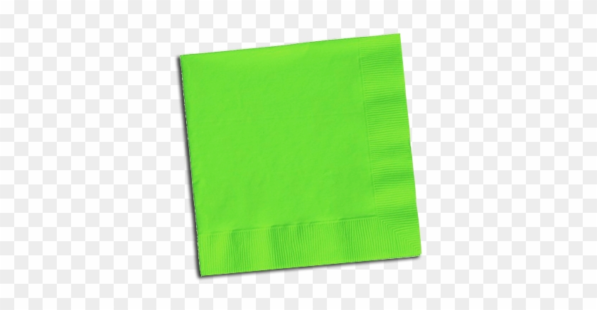 Paper Napkins, Party Supplies, Tableware, Lime Green - Napkin #745691