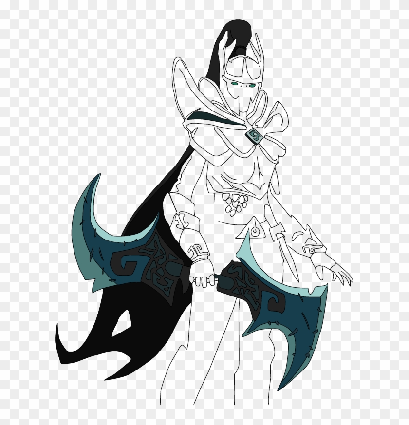 [wip] Phantom Assassin By Panizen - Dota 2 Drawing Phantom Assassin #745723